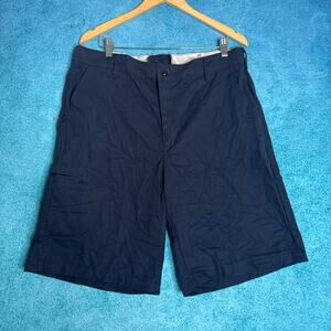 Red Kap Work Shorts Mens 38 Navy Blue Utility Industrial Workwear Made Mexico